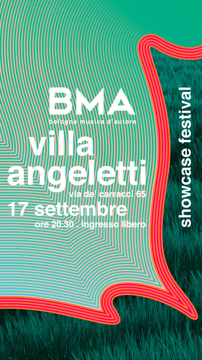 BMA Bologna Musica d'Autore - Visual 05 - Design Umberto Angelini