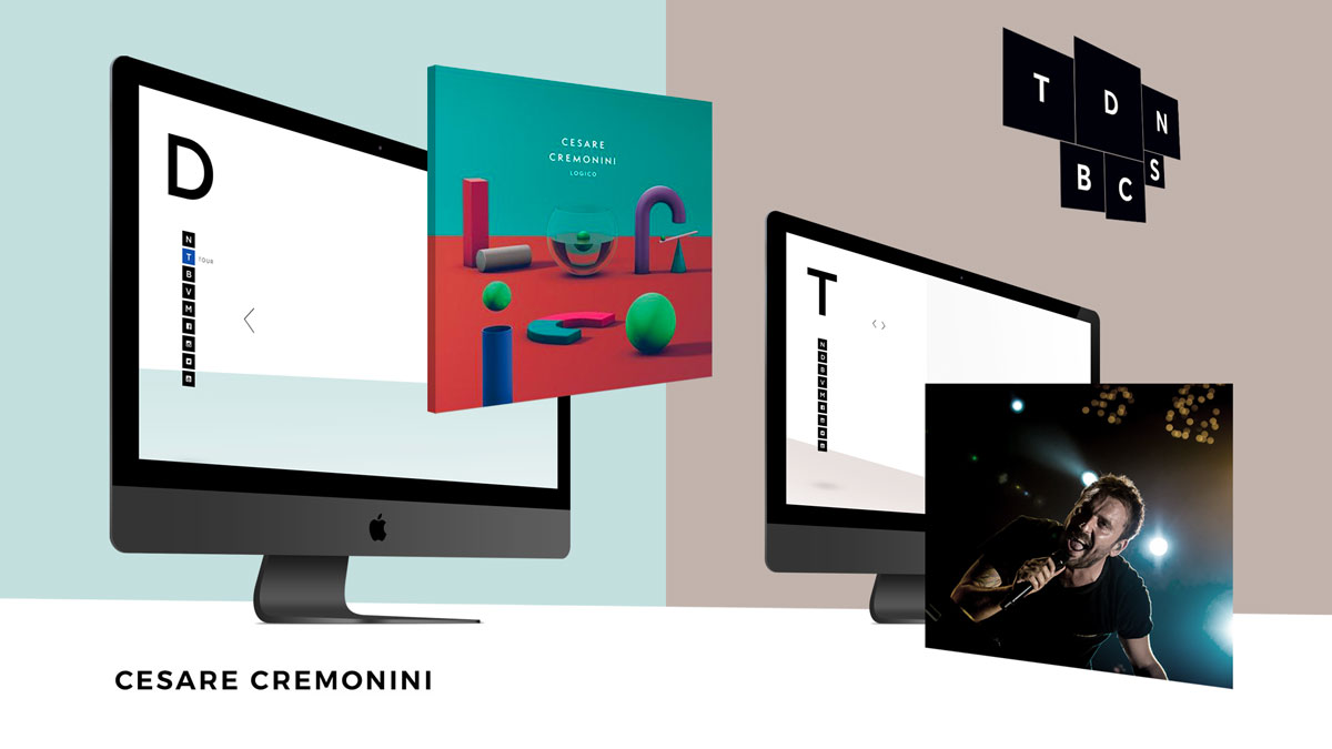 Cesare Cremonini Official Website - Design Umberto Angelini