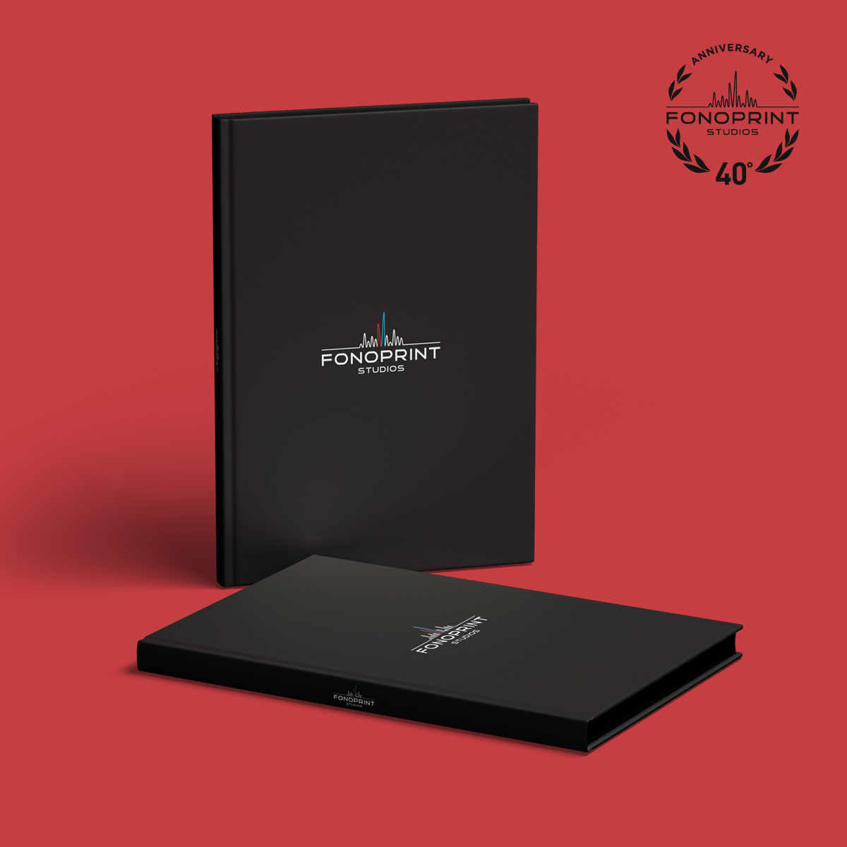 Fonoprint Studios 40 Anniversary Book - Design Umberto Angelini