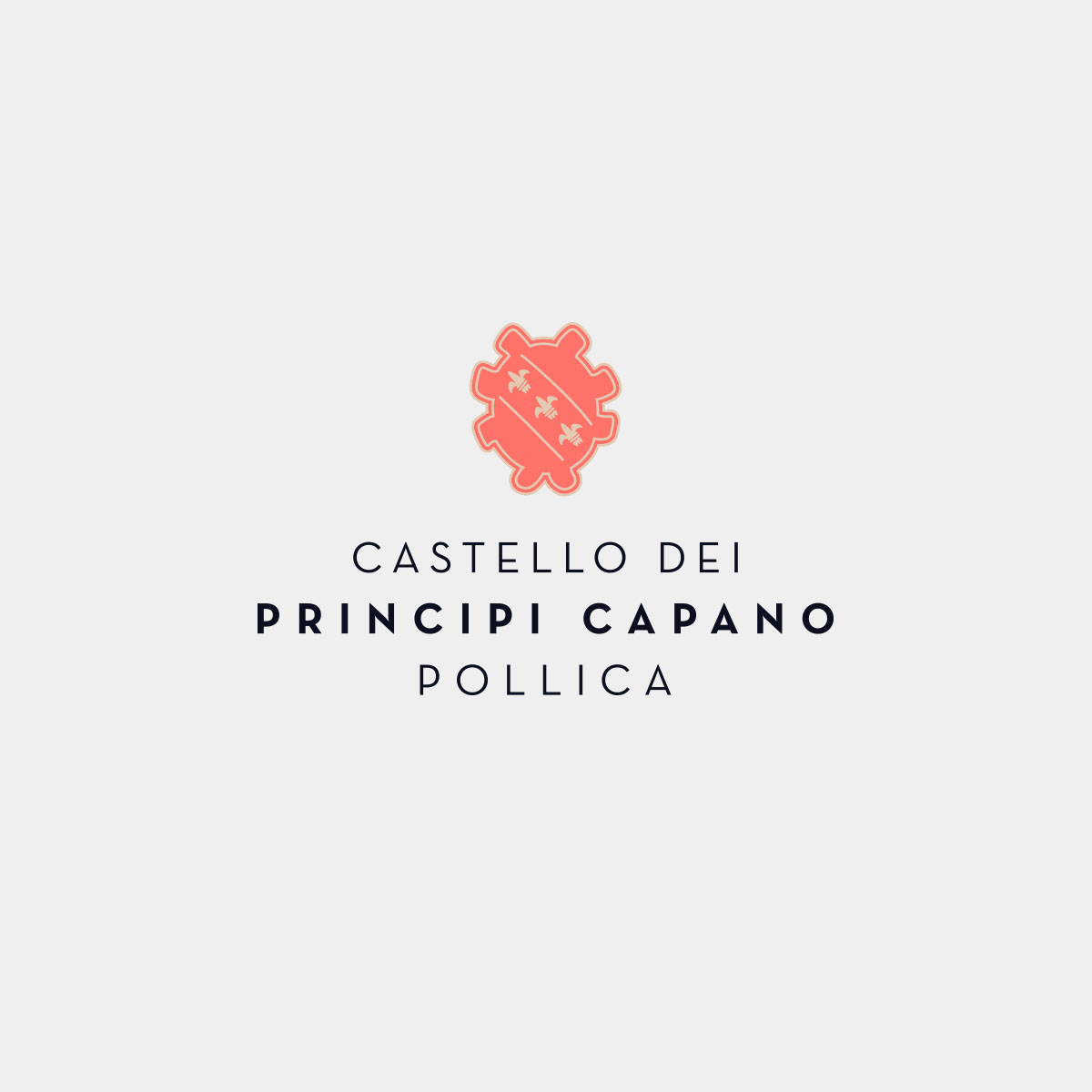 Pollica Castello Principi di Capano - Logo - Design Umberto Angelini